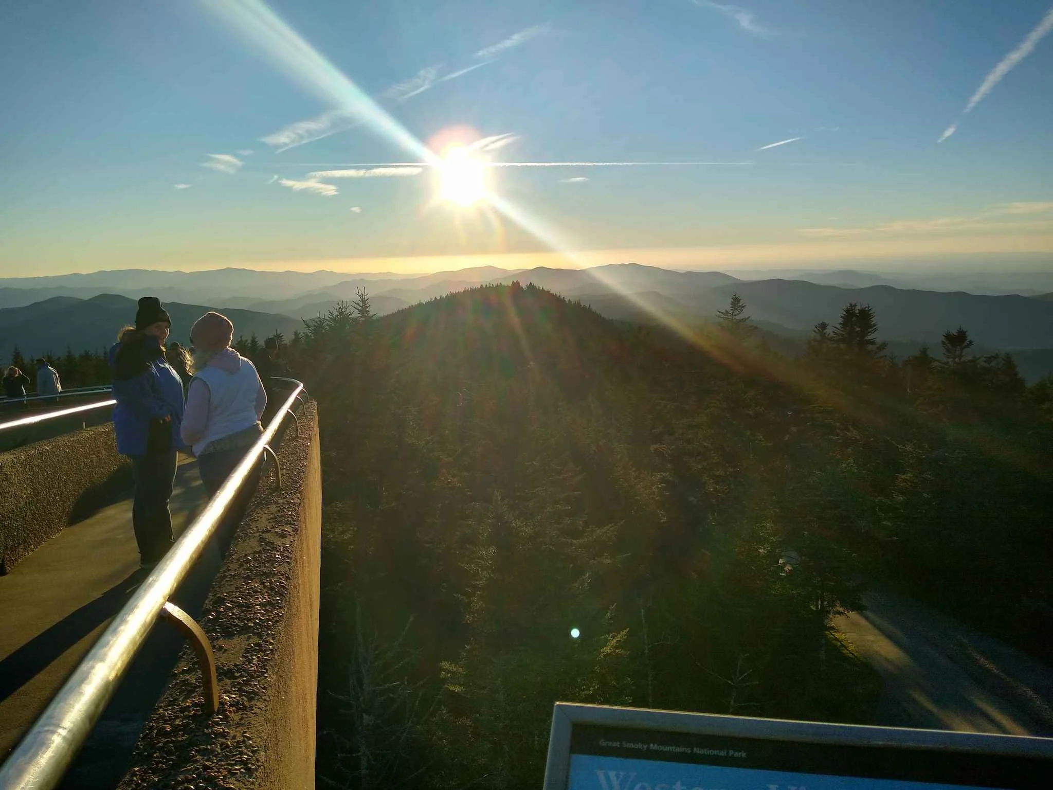 View from Kuwohi, formerly Clingman's Dome, Great Smoky Mountains National Park