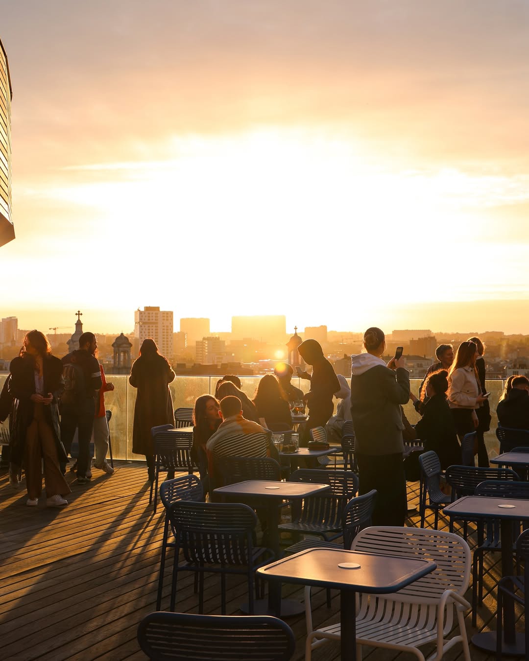 Views from this rooftop bar