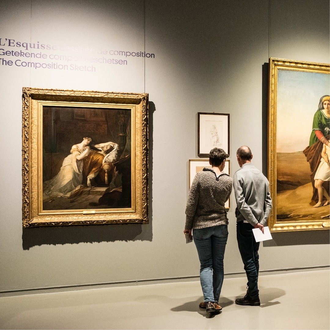 Famous paintings on display