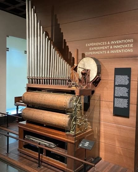 Antiquated instruments on display