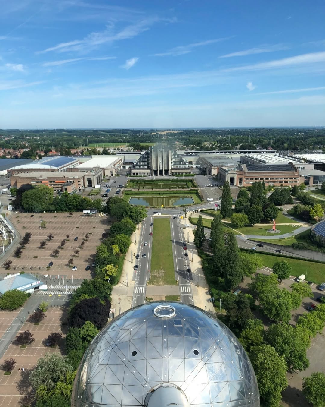 Views from the iconic atomium