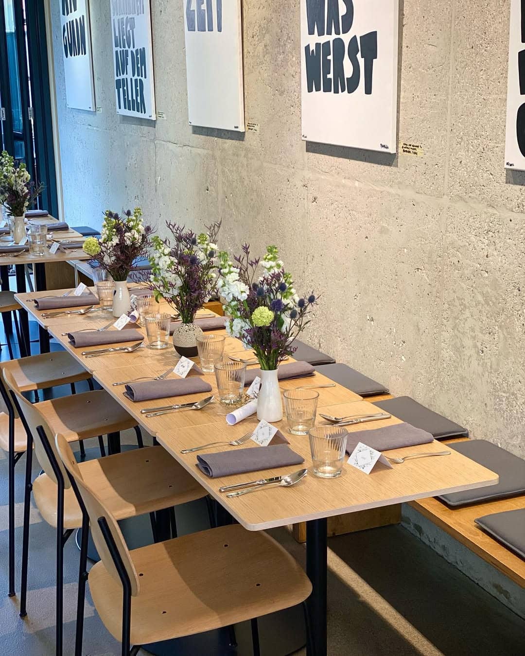 Interiors at Das feel like a gallery