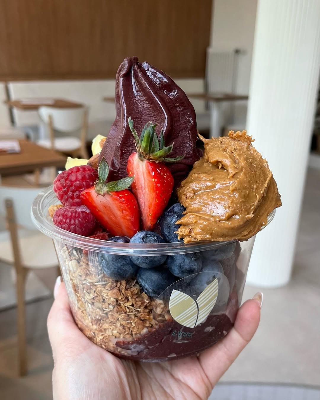 Tropical granola bowls