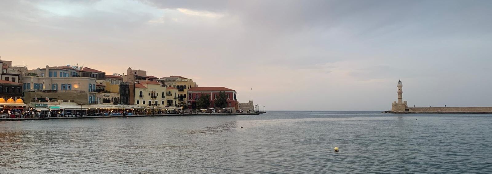 Opening of Chania port and lighthouse