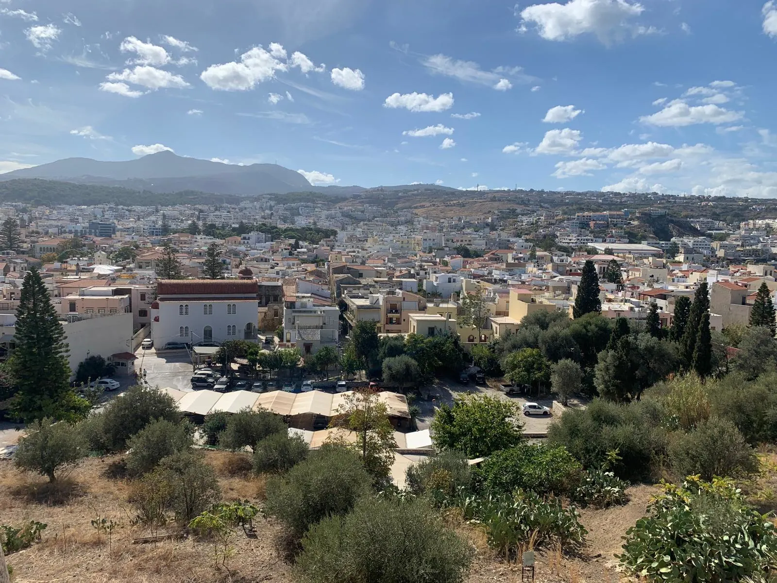 View over Rethymno