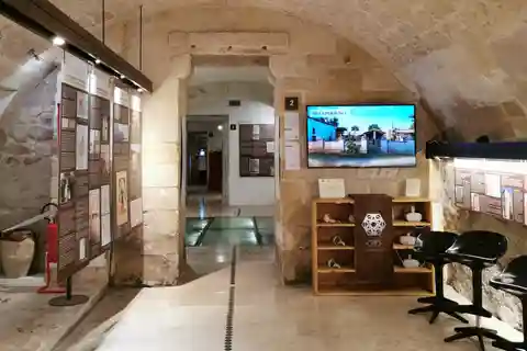 the jewish museum in lecce is in subterranean tunnels