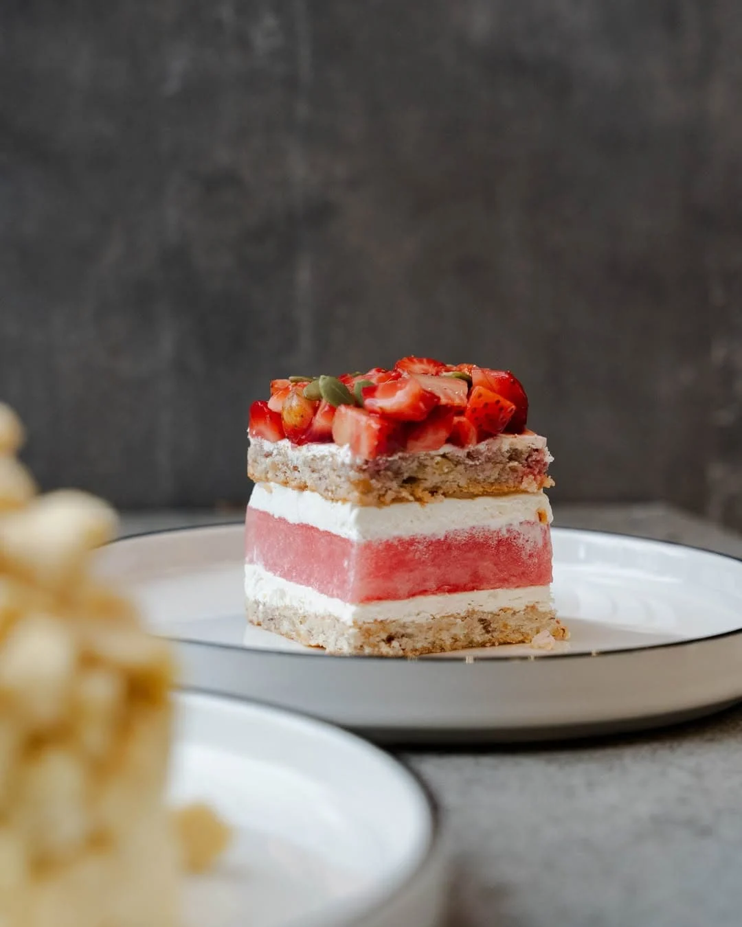 Naj n Belle's famous watermelon sandwich