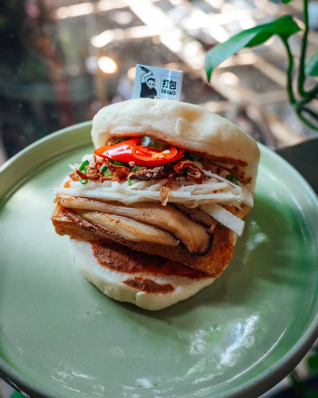 At this street food hotspot they sell all sorts of bao buns