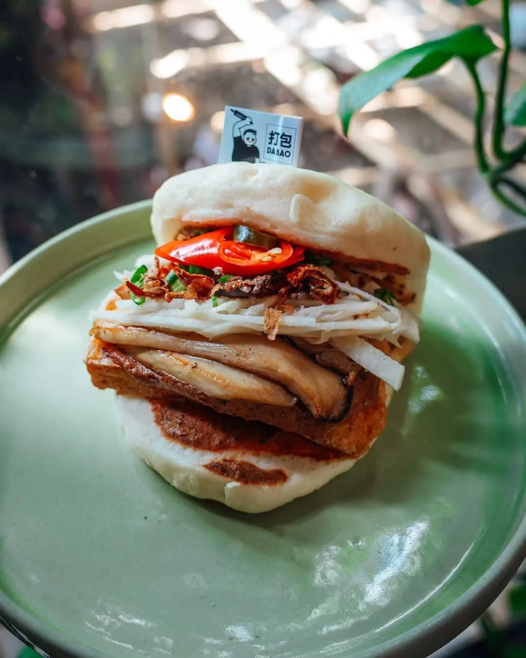 At this street food hotspot they sell all sorts of bao buns