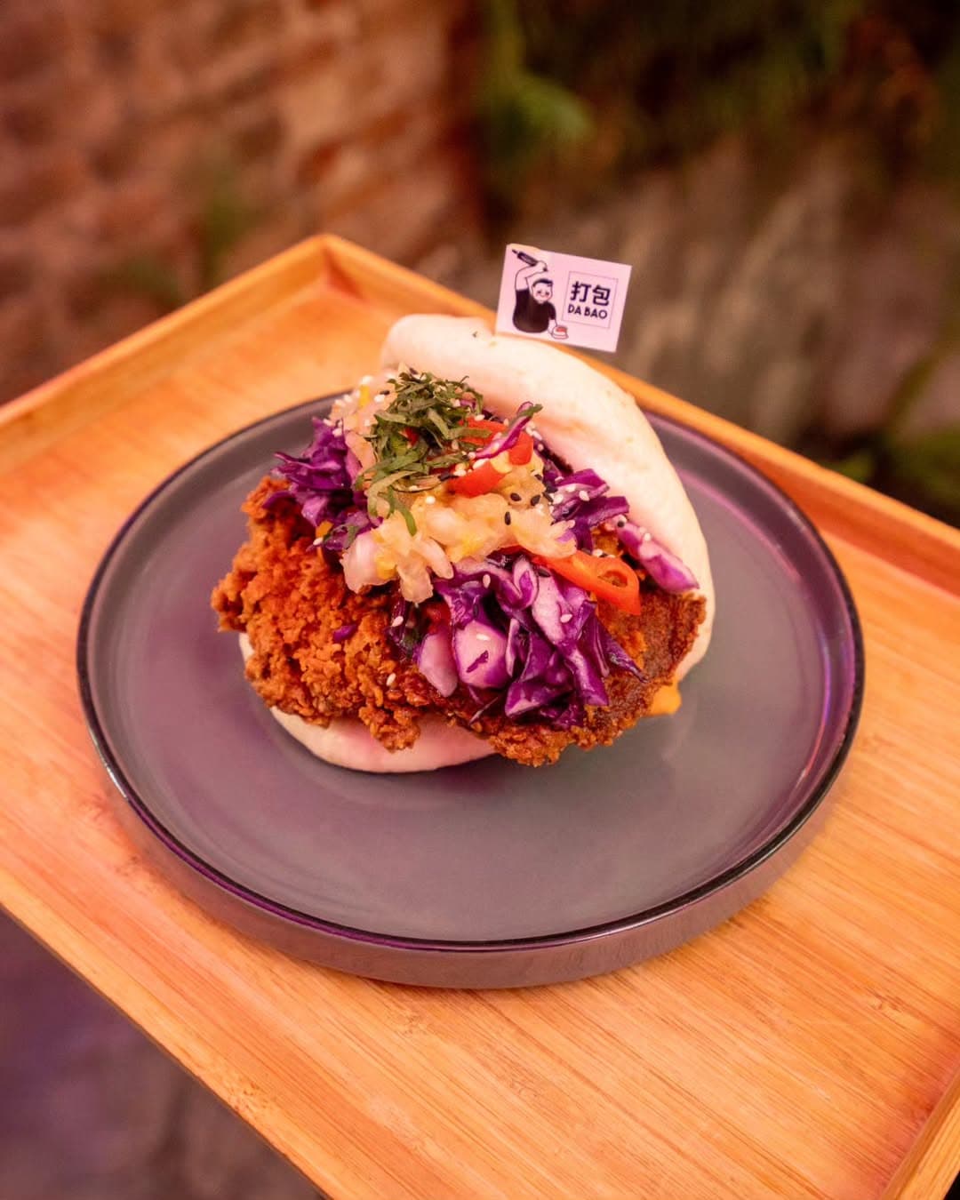 My favorite type of bao bun with crispy chicken fillet