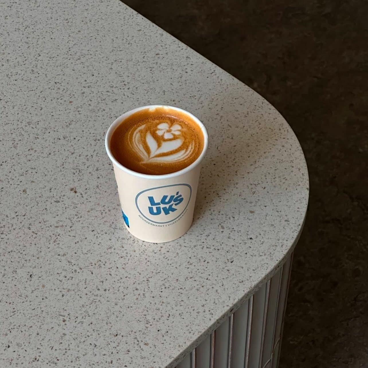 Luuks does amazing coffee art
