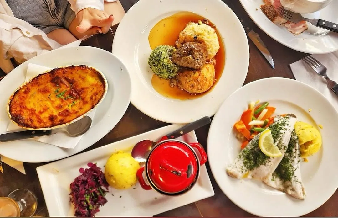 A selection of tradtional Dutch foods
