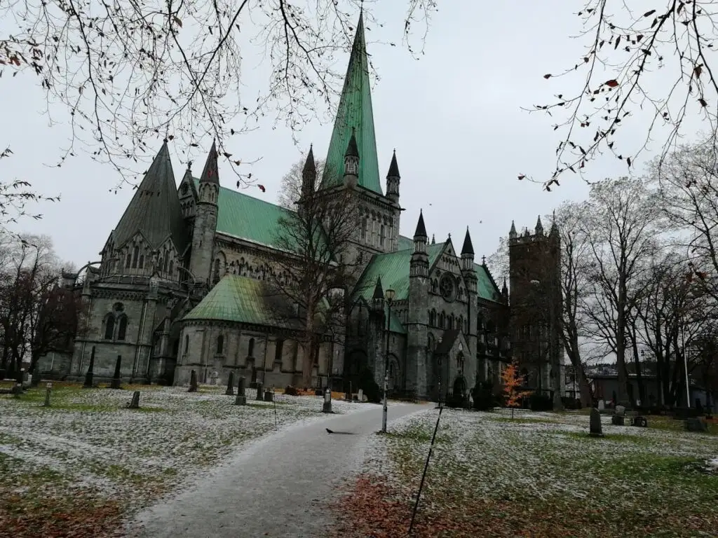 the gothic cathedral of nidaros in trondheim norway