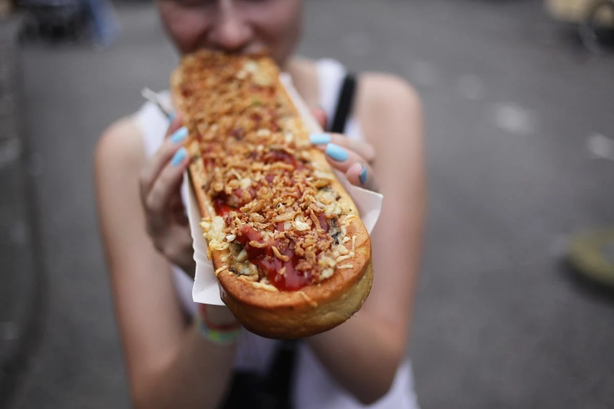 zapiekanka is a polish street food similar to an open sandwich made from a baguette with toppings and ketchup