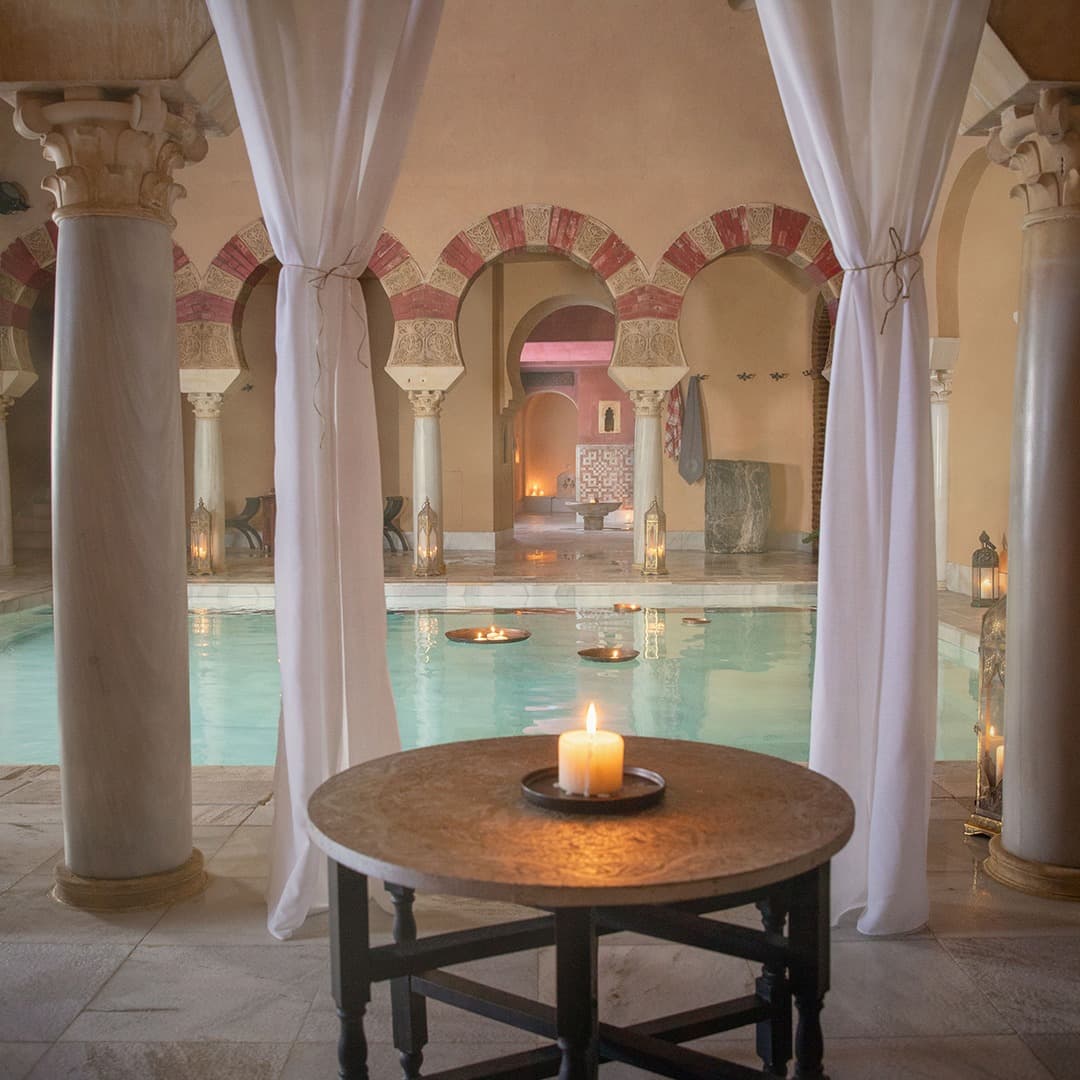 Easily spend a few hours in the baths