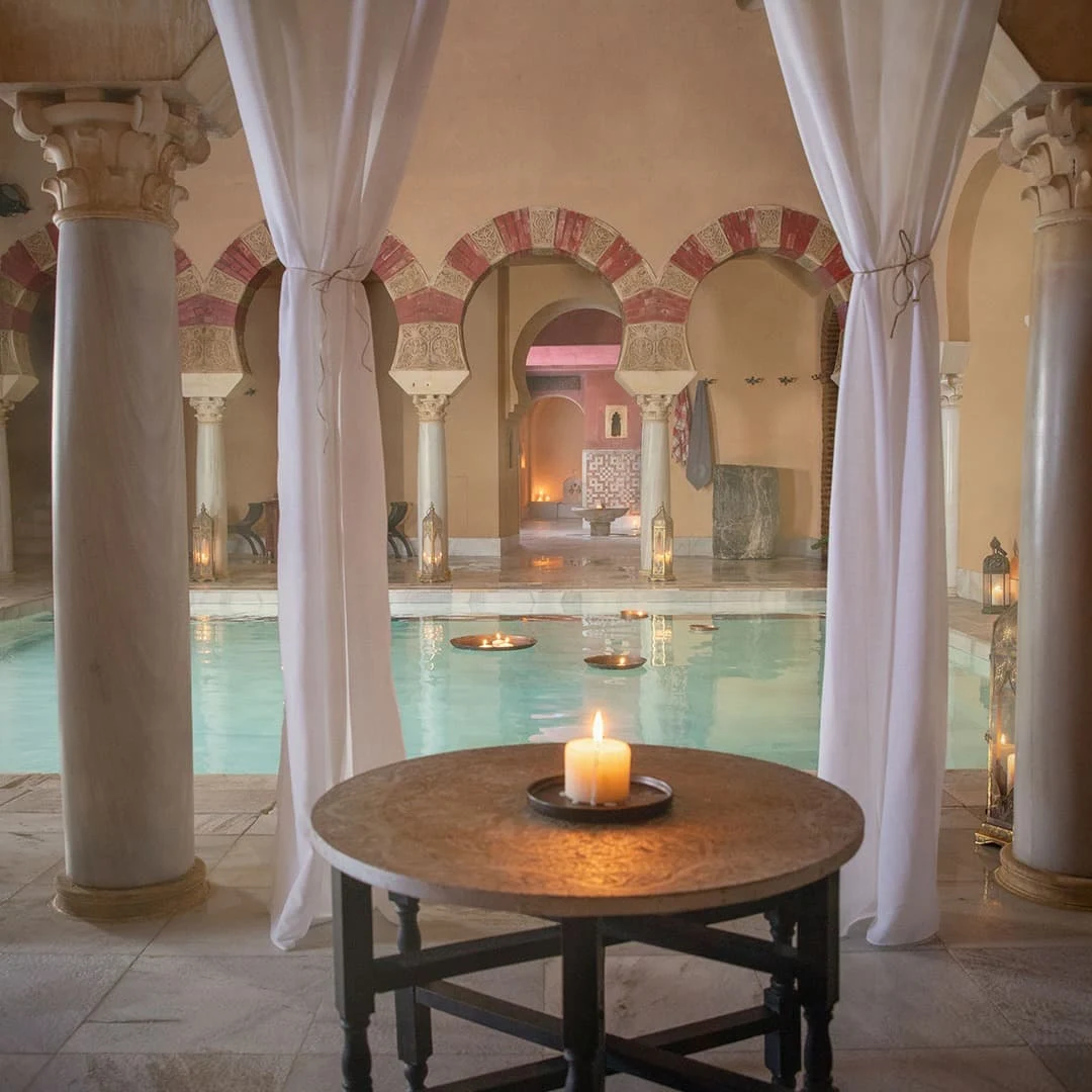 Easily spend a few hours in the baths
