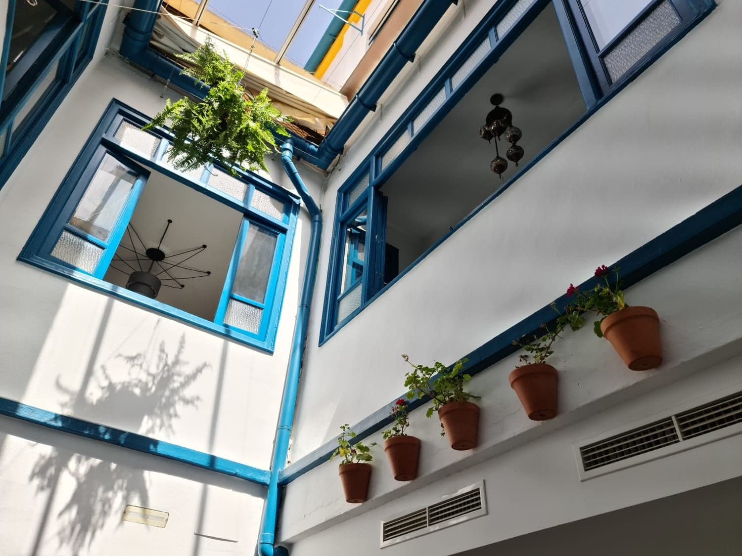 This restaurant is designed in a traditional Cordoba home, inner courtyard included
