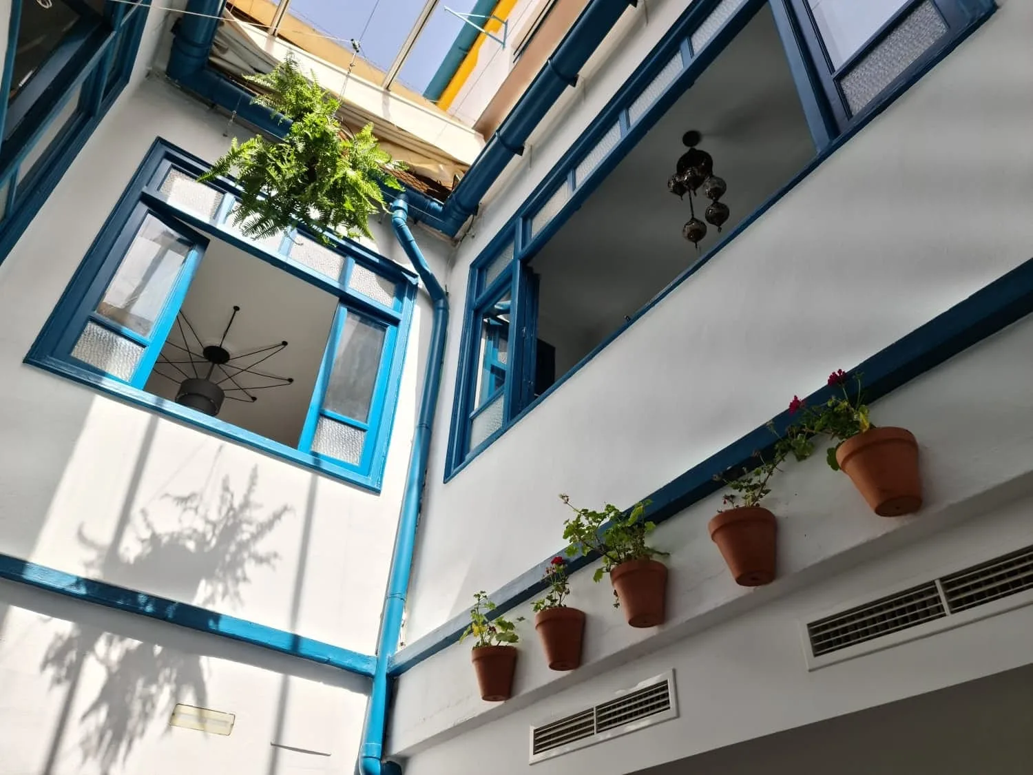 This restaurant is designed in a traditional Cordoba home, inner courtyard included