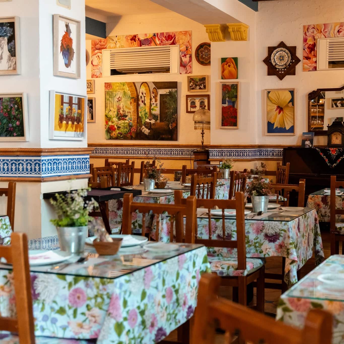 Interiors showcase what the city was like decades ago