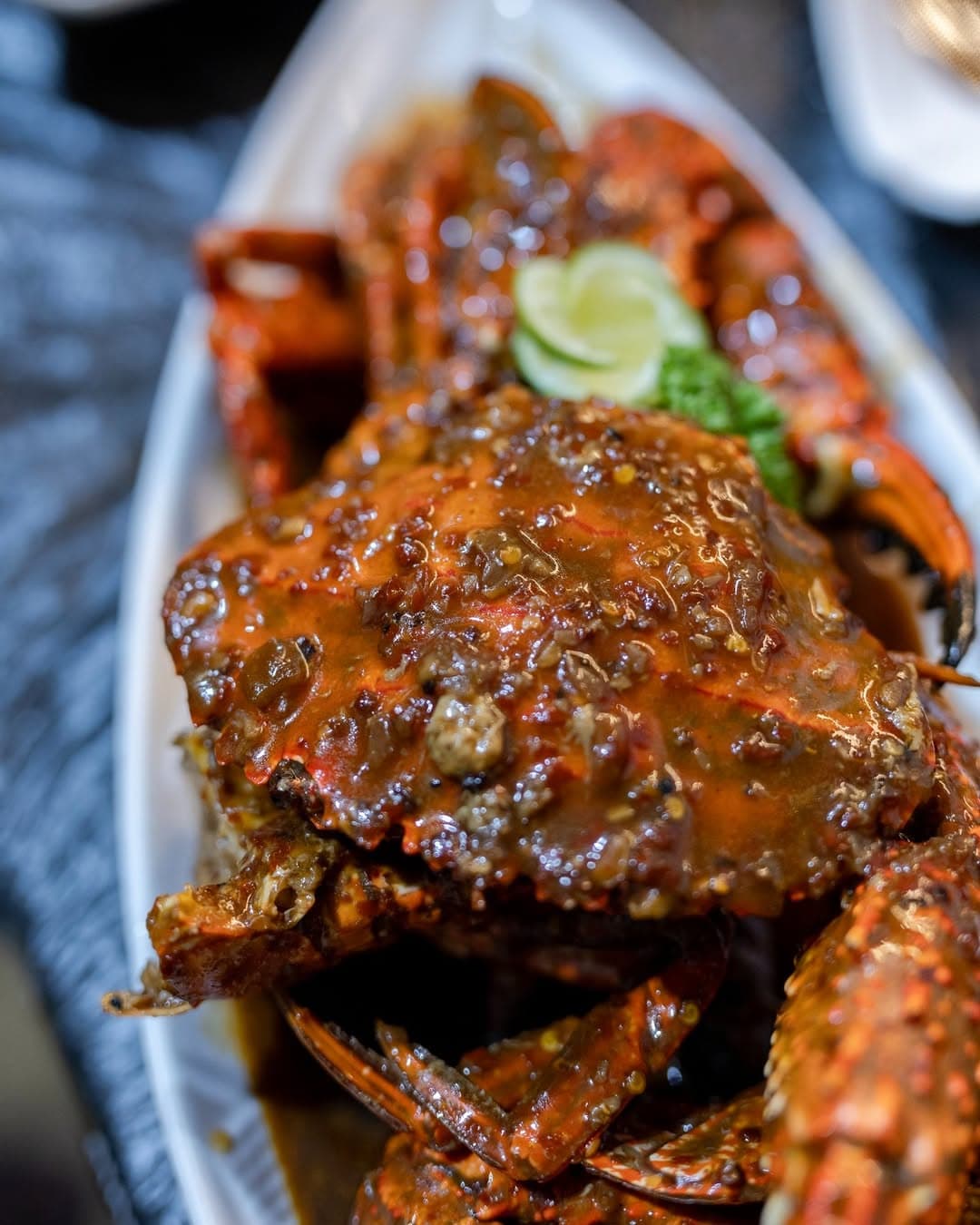 Crab curry