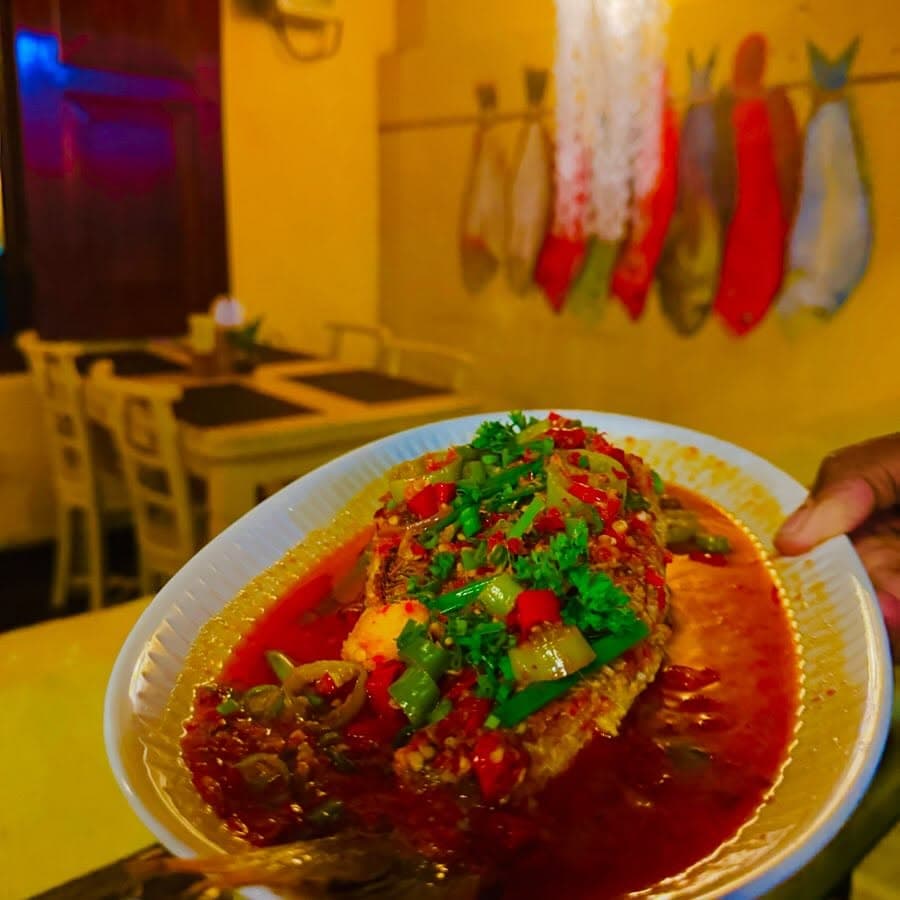 Fragrant fish curry