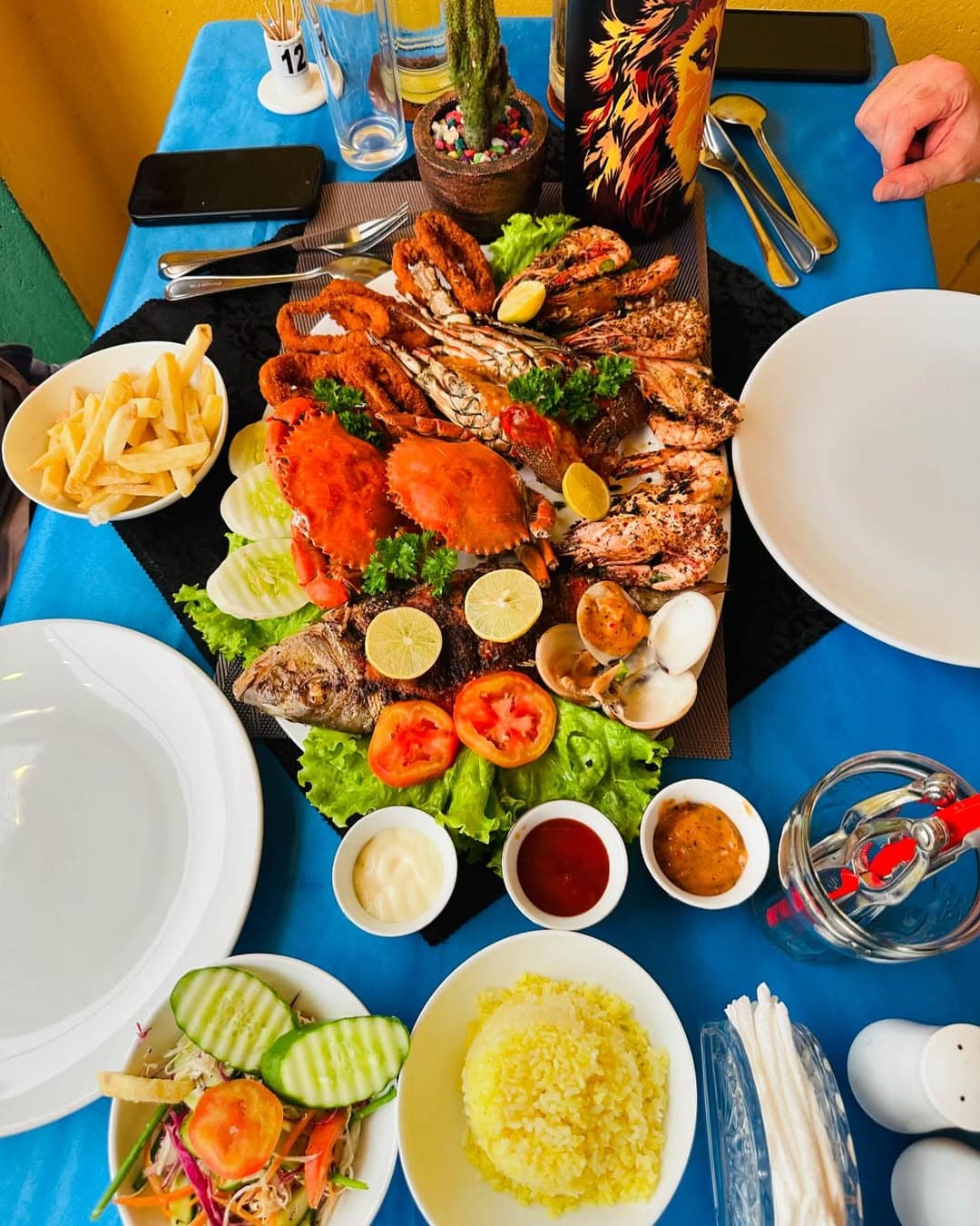 The Premium Seafood Platter