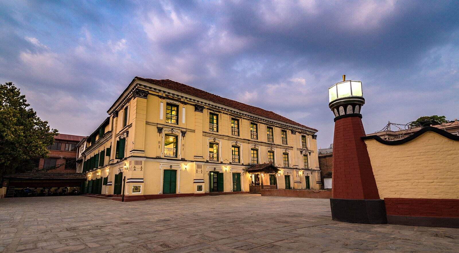 Restaurant in a Heritage Building, Nepal 