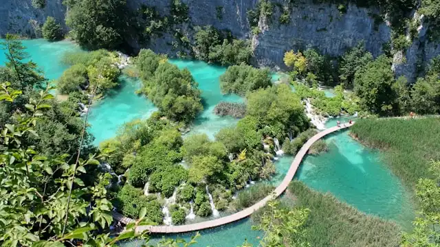 plitvice lakes national park is a highlight of a 10 day croatia itinerary