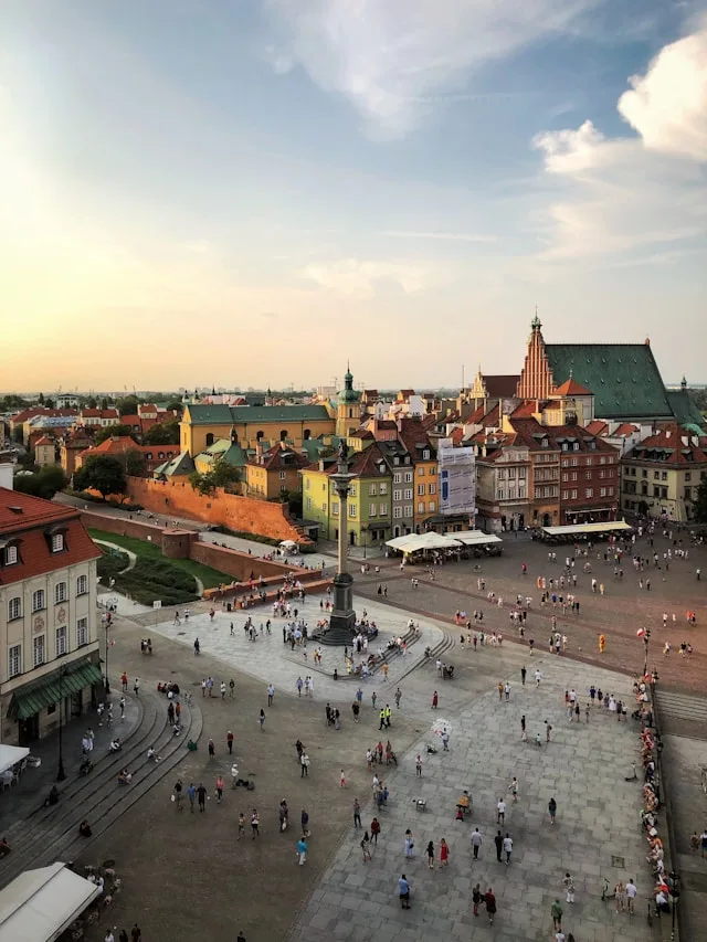 warsaw old town is a highlight of a 7 day poland itinerary