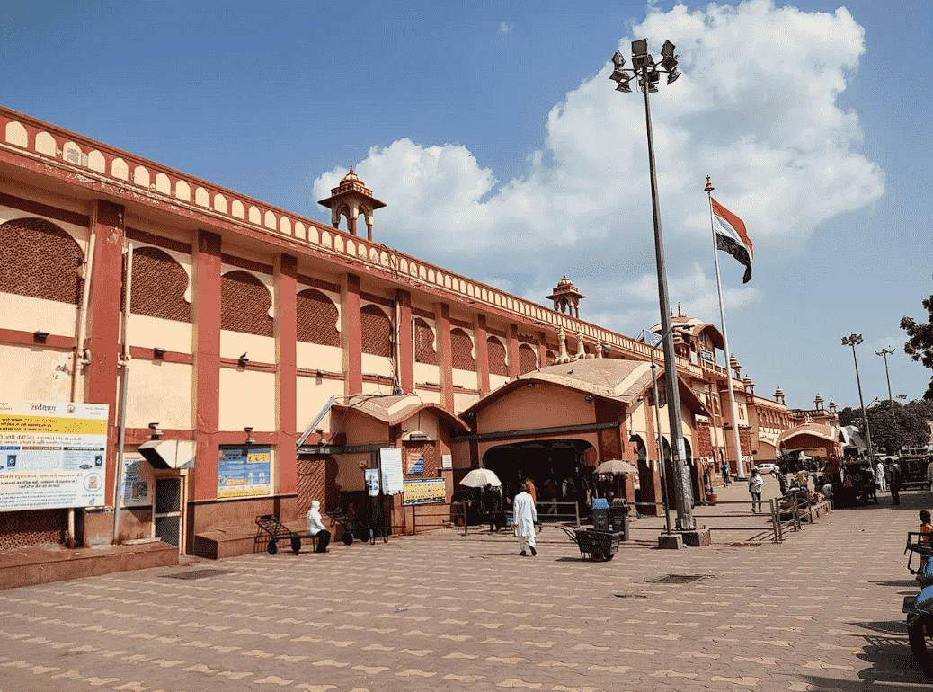 Train station at Ajmer 