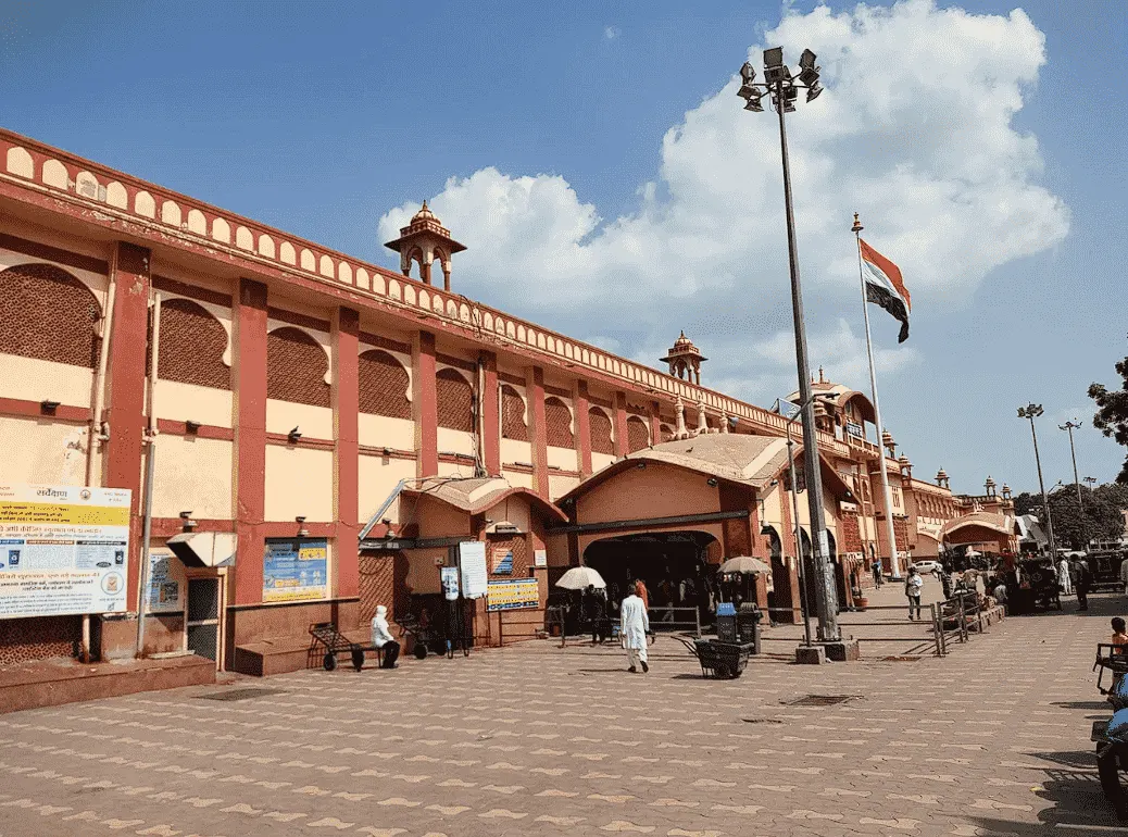 Train station at Ajmer 