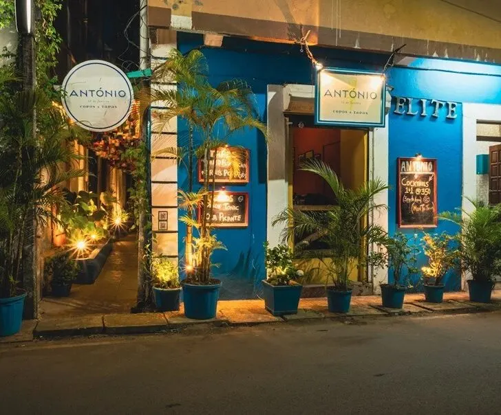 Exterior of Antonio Bar