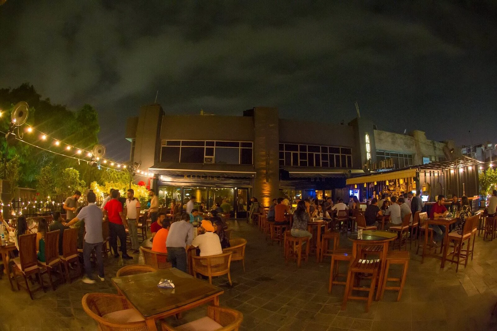 Auro Bar outdoor seating 
