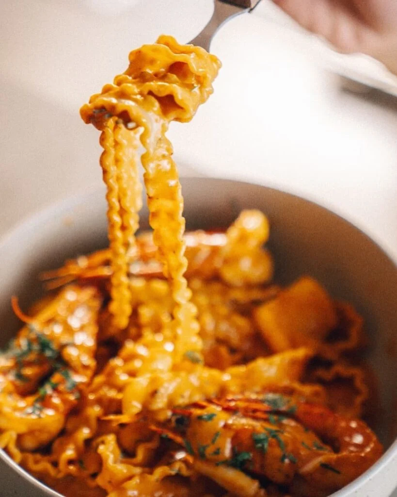 Seafood pasta