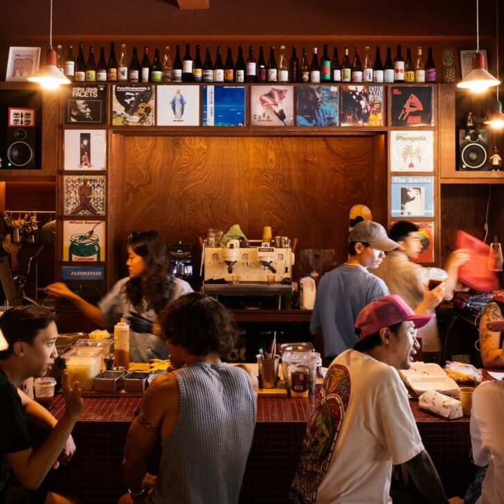 Coffee bar station interiors