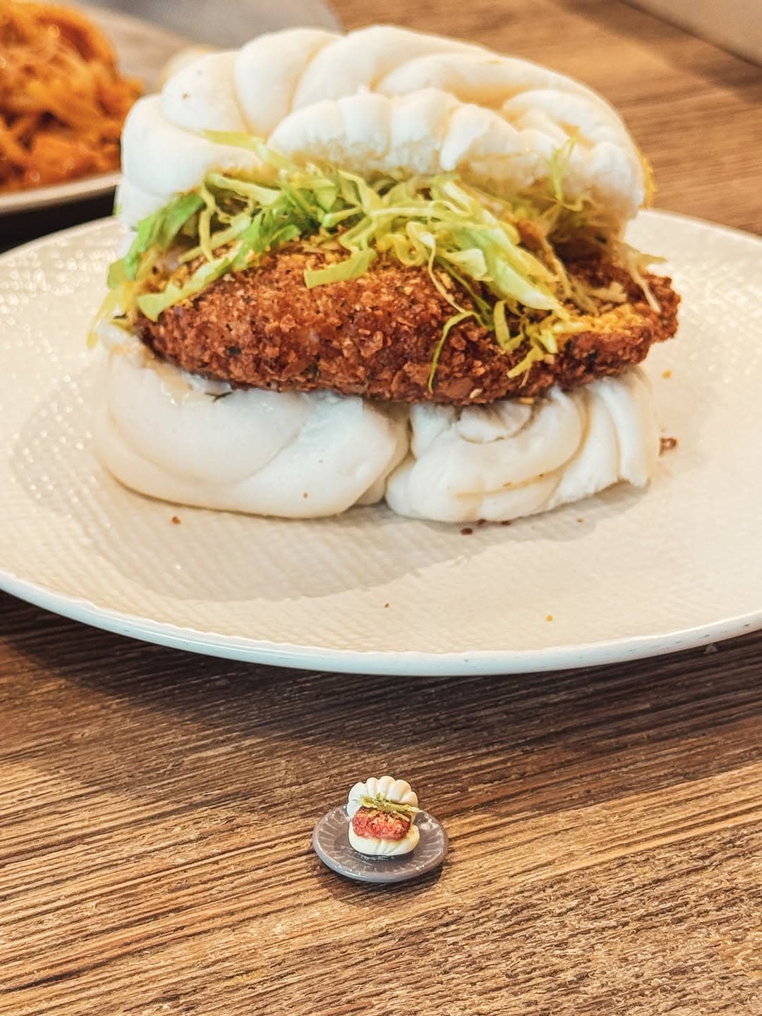 Fish bao bun