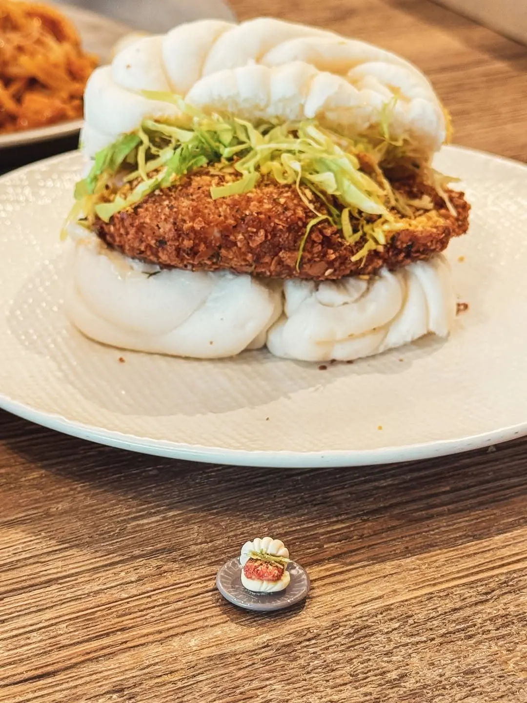 Fish bao bun