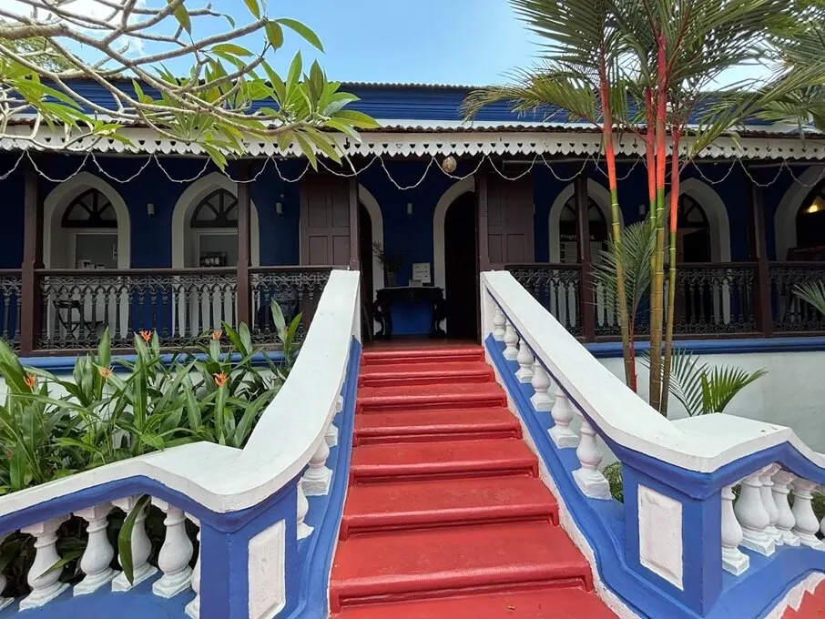 Exterior of Cafe Bodega in Goa
