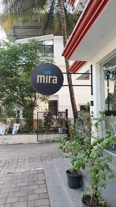 Exterior of cafe mira in Goa