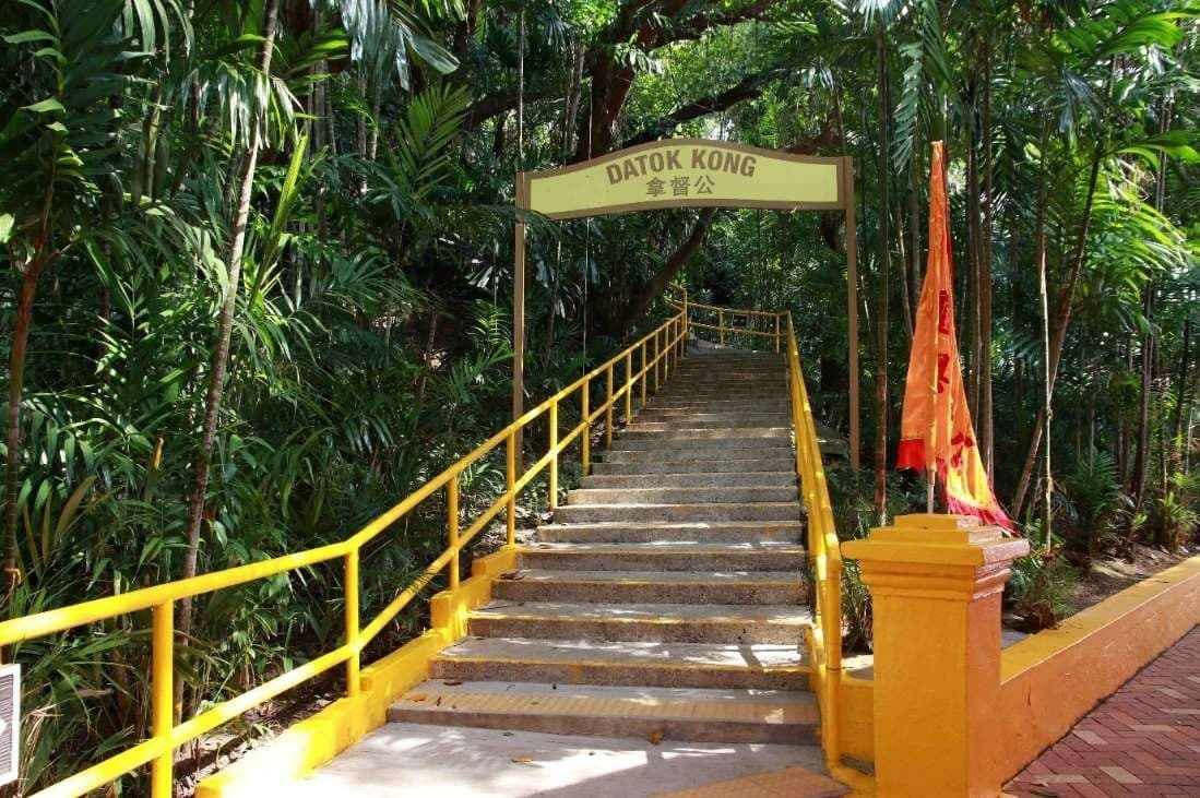 Pathways to the island's shrines