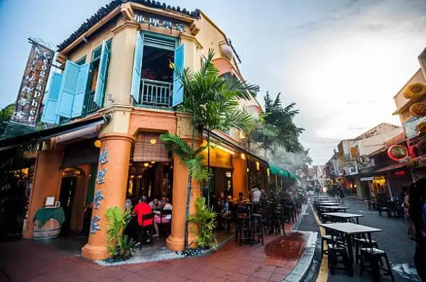 Street corners of UNESCO listed Malaca