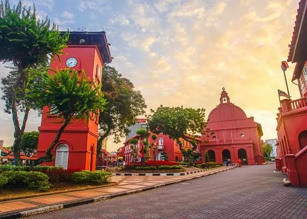 Heritage buildings in Melaka