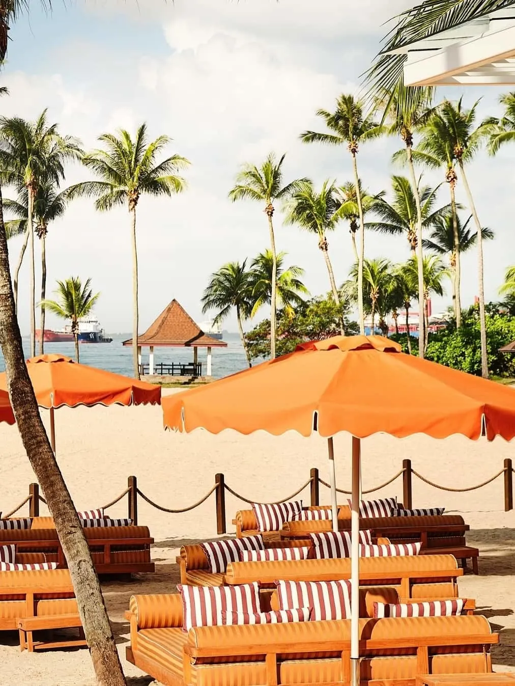 Tanjong Beach Club on Sentosa