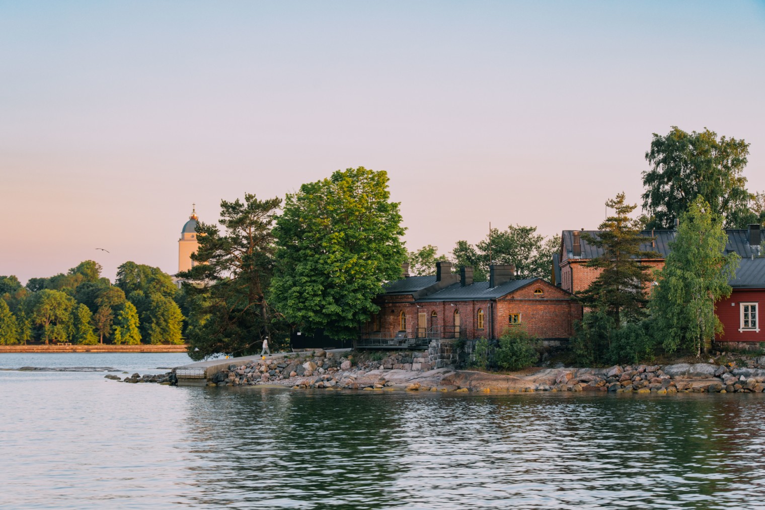 Lonna island seen from the water