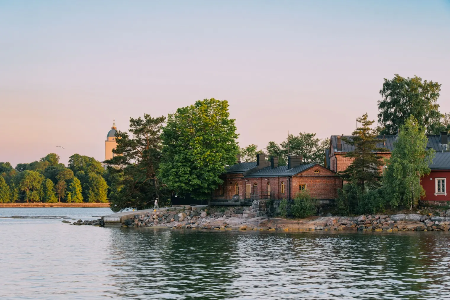 Lonna island seen from the water