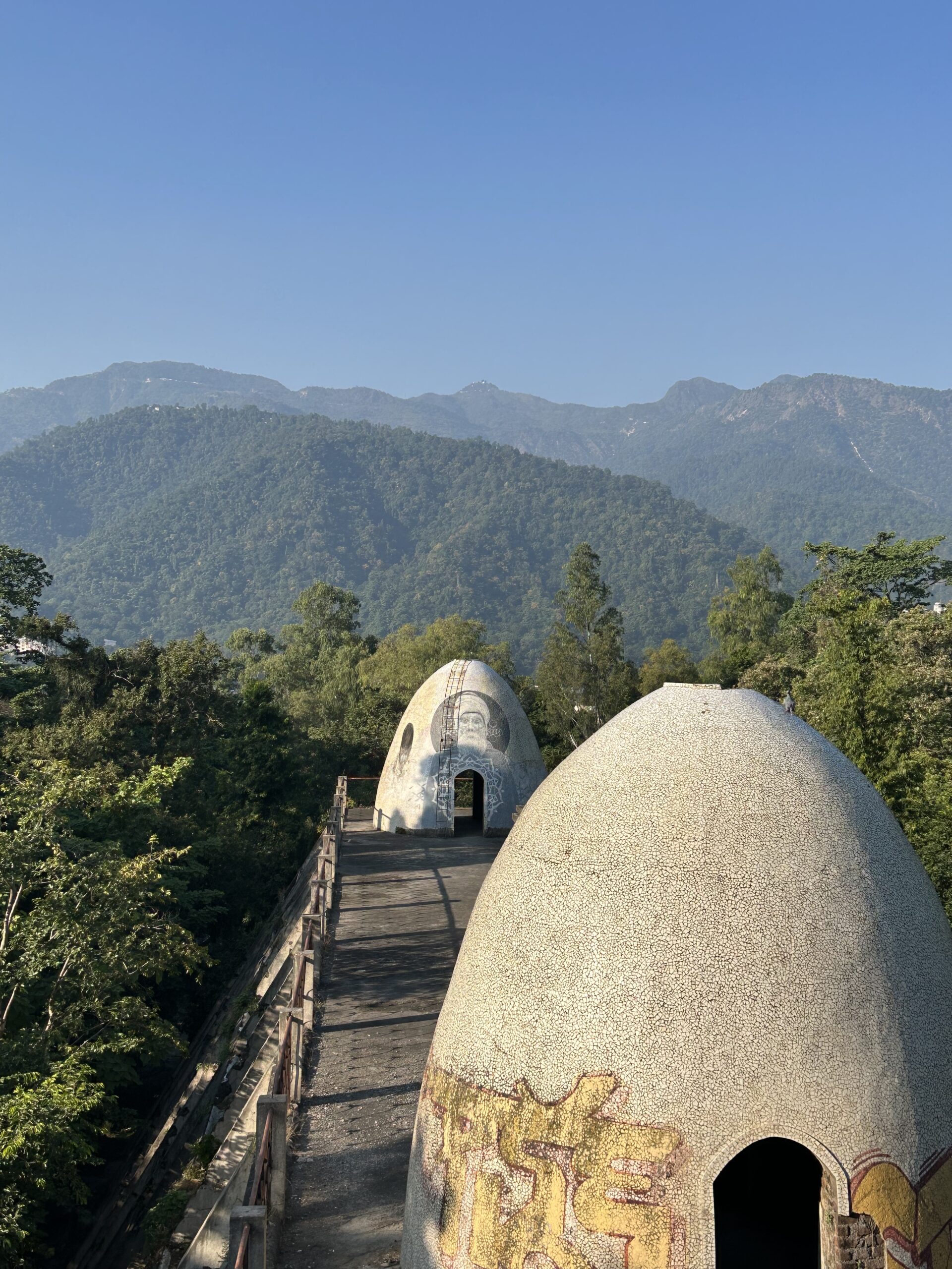 Meditation Huts Beatles Ashram Rishikesh