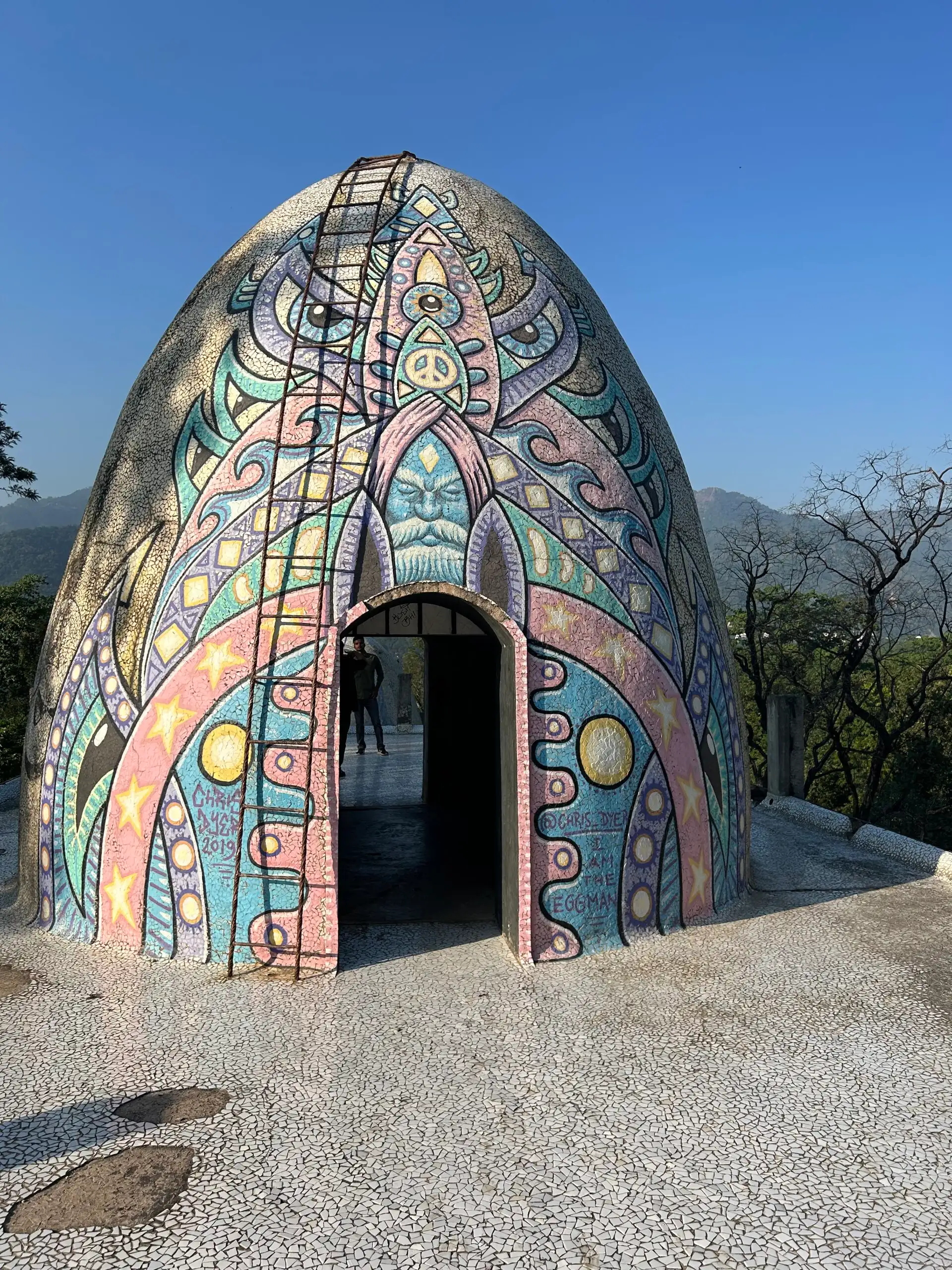 Meditation Huts Beatles Ashram Rishikesh