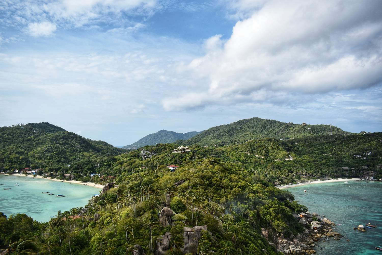 10 day thailand itinerary koh tao viewpoint jungle