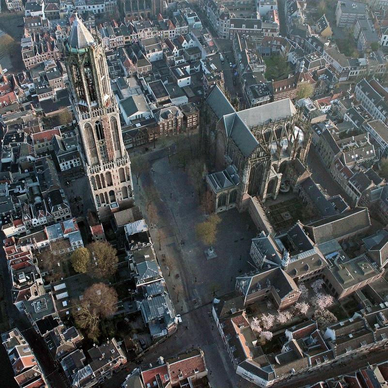 Dom Square and Tower seen from above