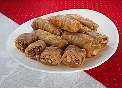 sarma are stuffed vine leaves and are some of the most traditional serbian food
